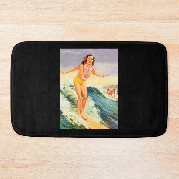 Item preview, Hawaii, Big Wave, Surf, Vintage Travel Poster Classic T-Shirt designed and sold by cohenashl6.