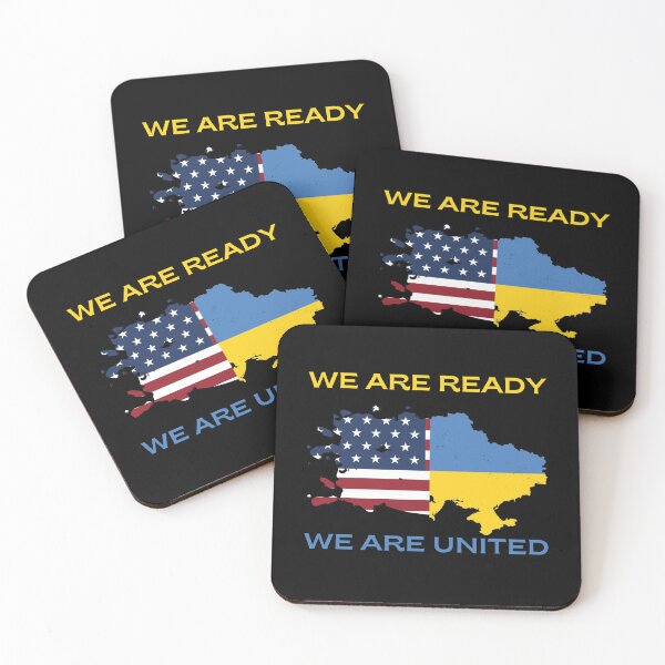 Item preview, We are ready We are United, Stand With Ukraine Design designed and sold by sinceanna.