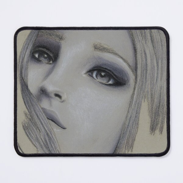 Item preview, Beautiful Sadness colored pencil portrait designed and sold by MGuyerArt.