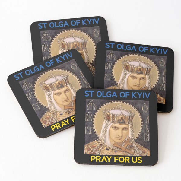 Item preview, St Olga of Kyiv Pray for Us designed and sold by ThirdFall.