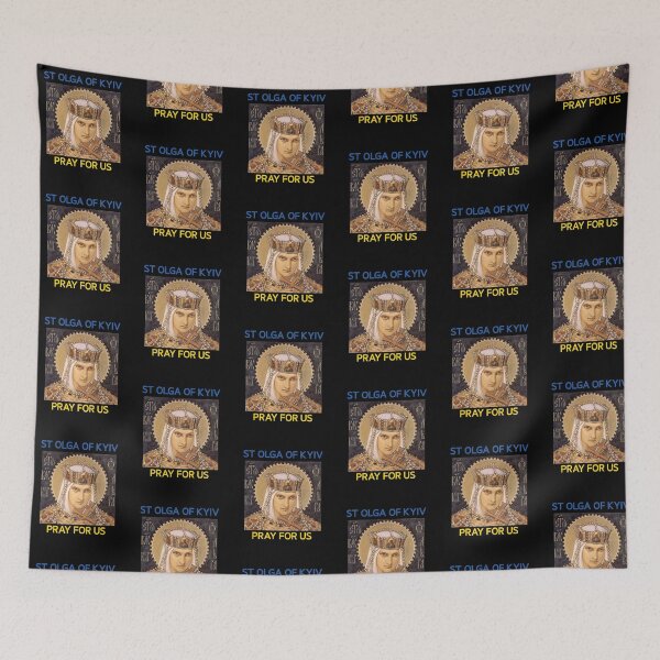 Item preview, St Olga of Kyiv Pray for Us designed and sold by ThirdFall.