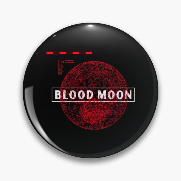 Item preview, Blood Moon - Cool Graphic designed and sold by reJerrellOliver.