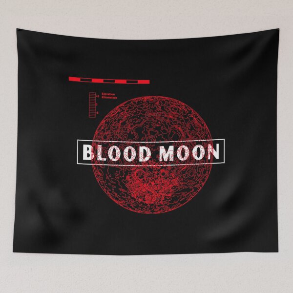 Item preview, Blood Moon - Cool Graphic designed and sold by reJerrellOliver.