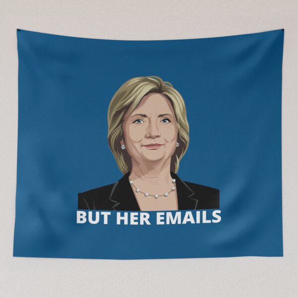 Item preview, But Her Emails Funny Pro Hillary Anti Trump    designed and sold by DiggyknitsTop1.