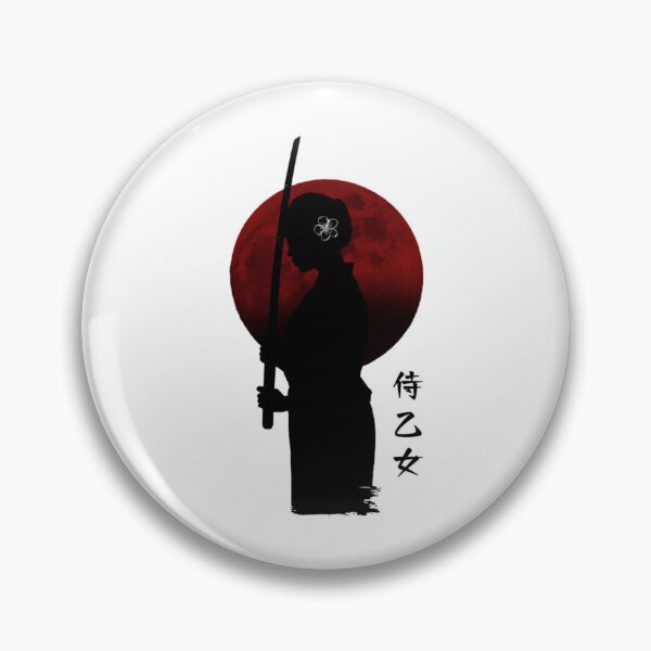 Item preview, Blood Moon Samurai Maiden designed and sold by reJerrellOliver.