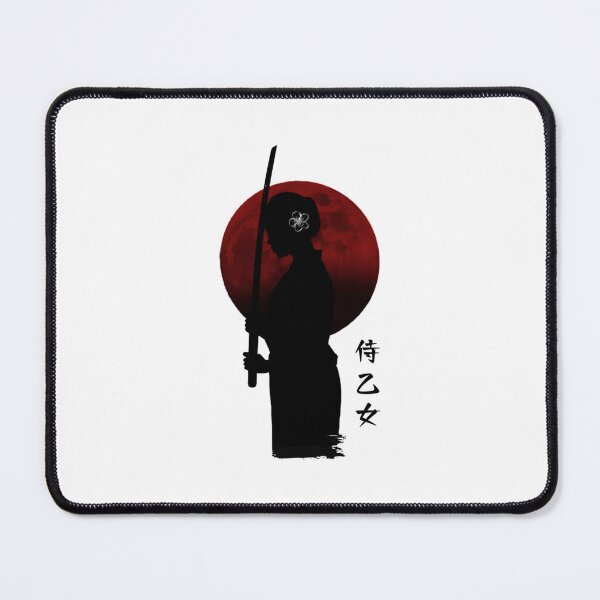 Item preview, Blood Moon Samurai Maiden designed and sold by reJerrellOliver.