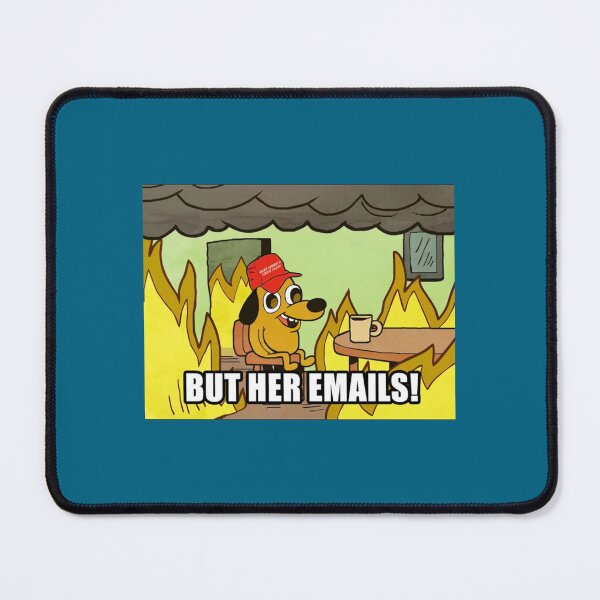 Item preview, BUT HER EMAILS Funny Pro Hillary Anti Trump Meme    designed and sold by DiggyknitsTop1.