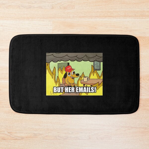 Item preview, BUT HER EMAILS Funny Pro Hillary Anti Trump Meme    designed and sold by DiggyknitsTop1.