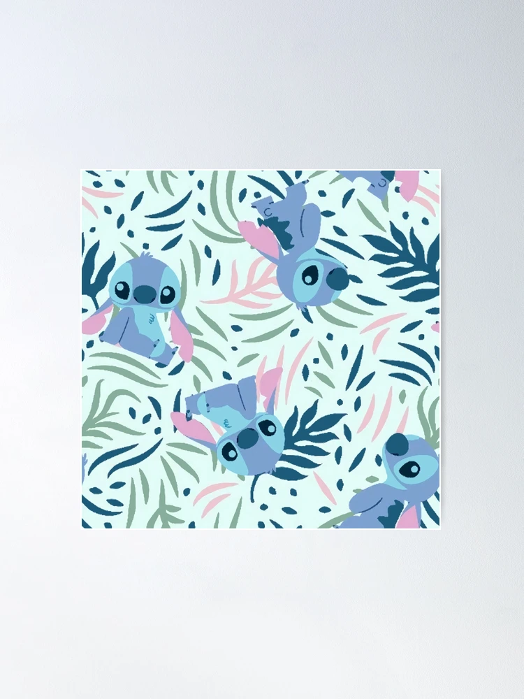 Cute Stitch Seamless Pattern Poster for Sale by ThompsonBeauty