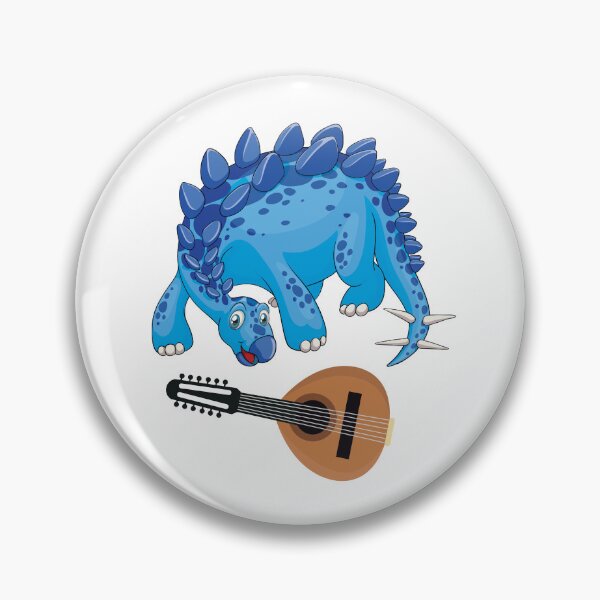 Artikelvorschau, Dinosaurier, der Ud spielt, lustiger guter Dinosaurier-Ud-Liebhaber-nettes blaues Design entworfen und verkauft von pedrored369.