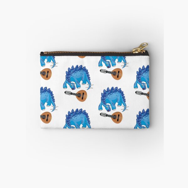 Artikelvorschau, Dinosaurier, der Ud spielt, lustiger guter Dinosaurier-Ud-Liebhaber-nettes blaues Design entworfen und verkauft von pedrored369.