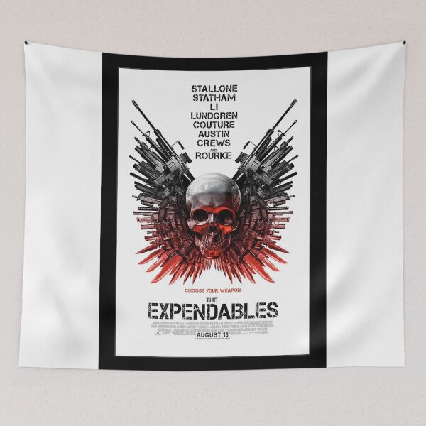 Item preview, The Expendables Movie Poster designed and sold by senoarloke.