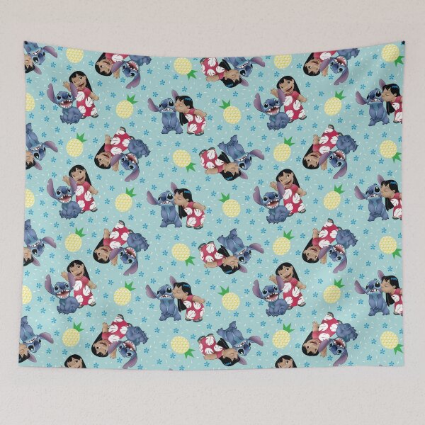 Item preview, Lilo & Stitch Pineapple Pattern designed and sold by ThompsonBeauty.