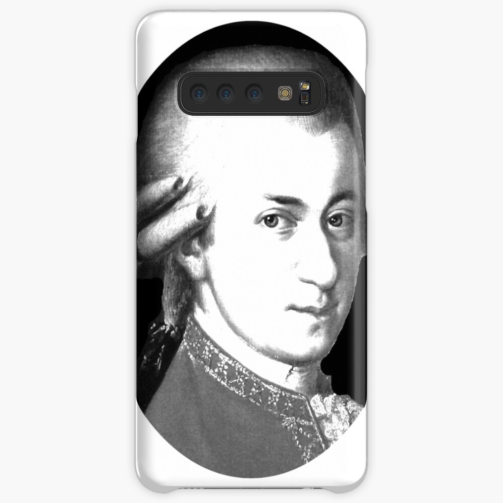 The genius Wolfgang Amadeus Mozart Case & Skin for Samsung Galaxy