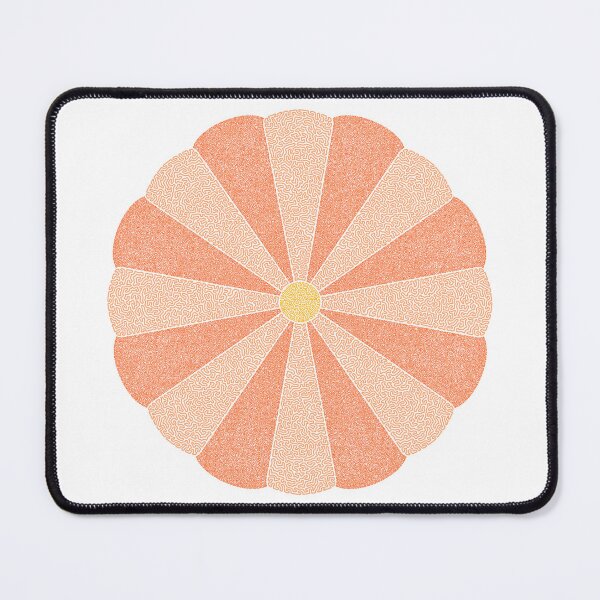 Item preview, Squiggle Flower - Orange -  designed and sold by Xernition.