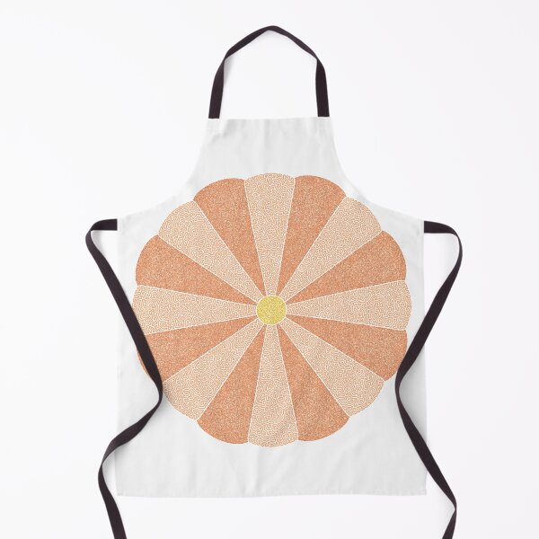 Item preview, Squiggle Flower - Orange - designed and sold by Xernition.