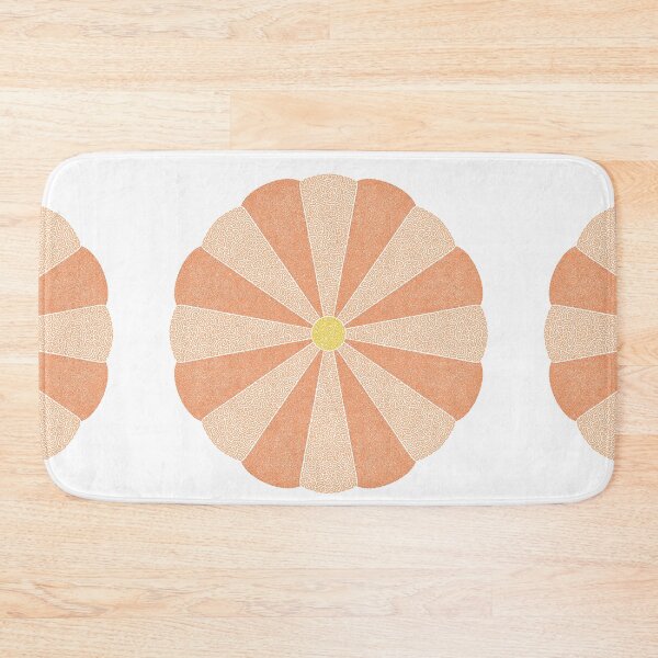 Item preview, Squiggle Flower - Orange -  designed and sold by Xernition.
