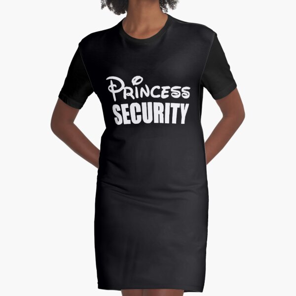 Princess Security Graphic T-Shirt Dress