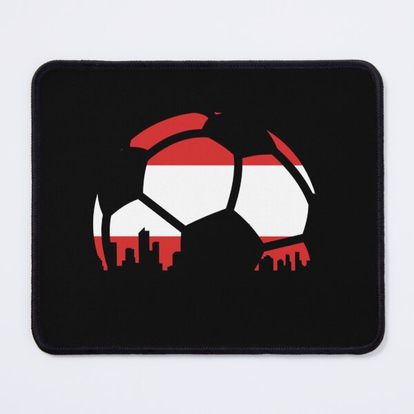 Item preview, Austria Skyline And Flag Football Austria Football Fan Soccer Season Supporting Austria C designed and sold by alishaston.