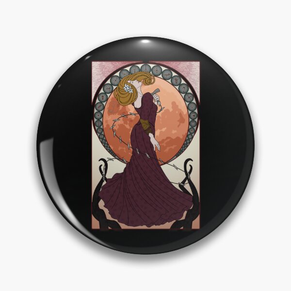 Item preview, Bloodborne art nouveau - Moon scented Hunter designed and sold by reJerrellOliver.