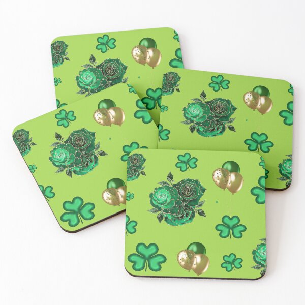 Item preview, St. Patrick's Day Pattern designed and sold by Poetic Patterns Studio.