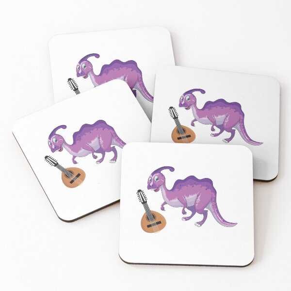 Artikelvorschau, Dinosaurier, der Ud spielt, lustige gute lila Dinosaurier-Ud-Liebhaber Art entworfen und verkauft von pedrored369.