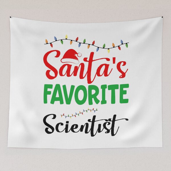 Item preview, Santa's Favorite Scientist designed and sold by Bendthetrend.