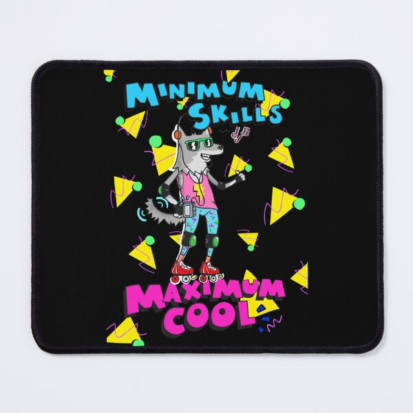 Item preview, Minimum Skills Maximum Cool Sticker designed and sold by batesyadi3.
