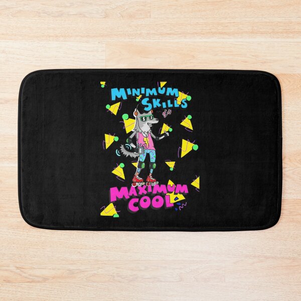 Item preview, Minimum Skills Maximum Cool Sticker designed and sold by batesyadi3.