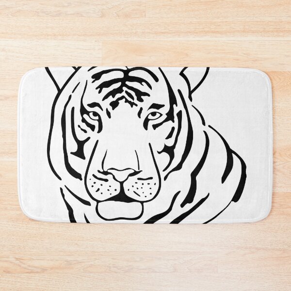 Item preview,  Tiger Outline designed and sold by Mywaymylife.