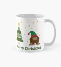 Merry Christmas Bigfoot Mug