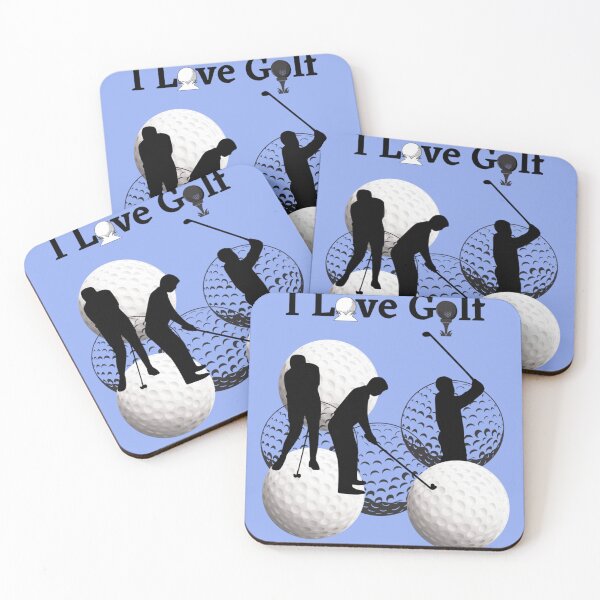 Item preview, I love golf the best gift for golf player .     designed and sold by Kendandesign.