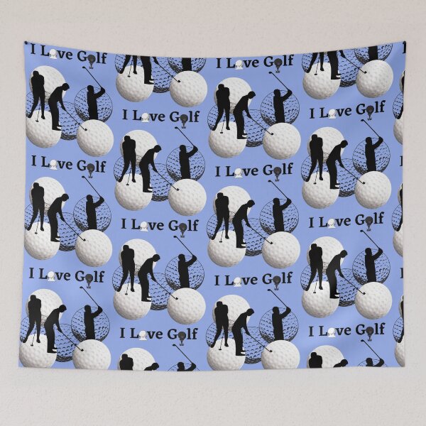 Item preview, I love golf the best gift for golf player .     designed and sold by Kendandesign.
