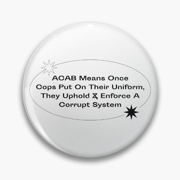 Item preview, ACAB designed and sold by Picket Club.