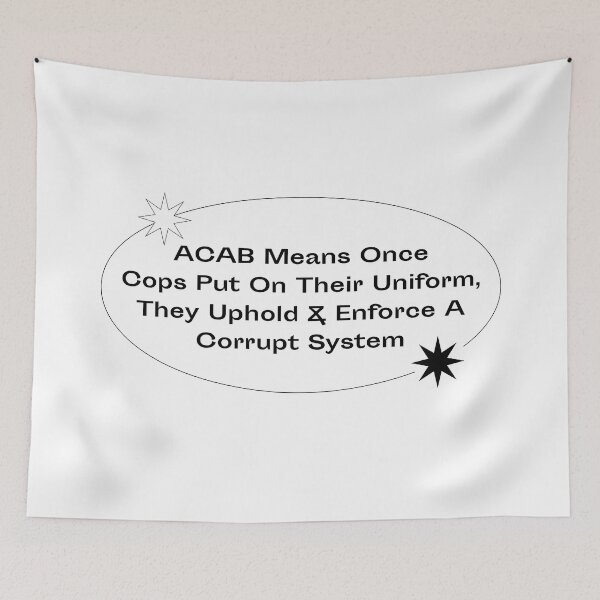 Item preview, ACAB designed and sold by Picket Club.