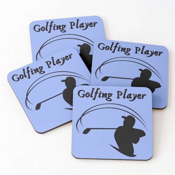 Item preview, golfing player for golf lovers    designed and sold by Kendandesign.