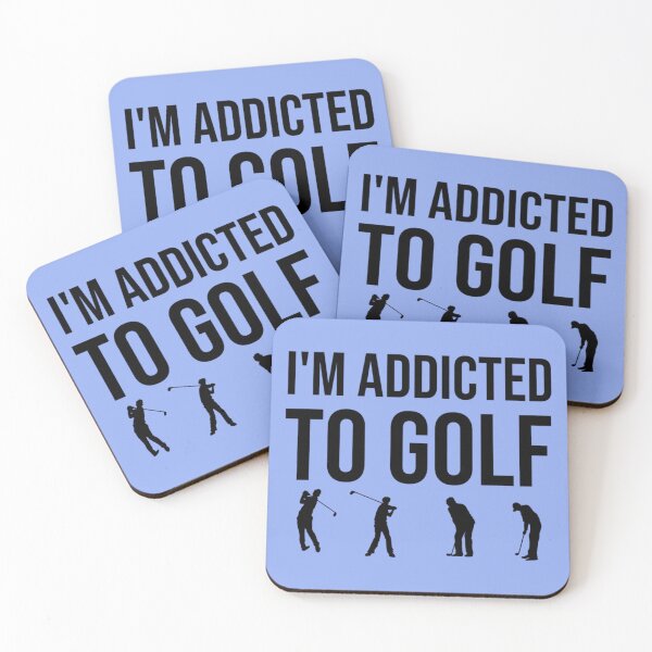 Item preview, I_m addicted to golf     designed and sold by Kendandesign.