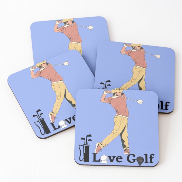 Item preview, I love golf for men designed and sold by Kendandesign.