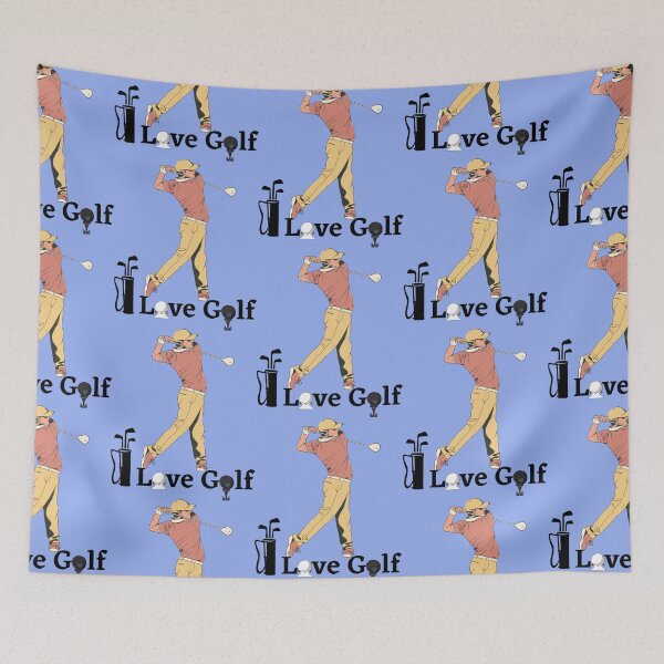 Item preview, I love golf for men designed and sold by Kendandesign.