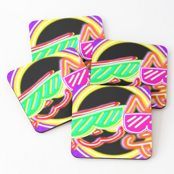 Item preview, Neon Cool Cats designed and sold by Moore & Moore Creations.