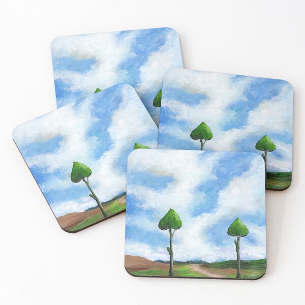 Item preview, Trees are life, two heart trees. designed and sold by Roy & Tiffany.