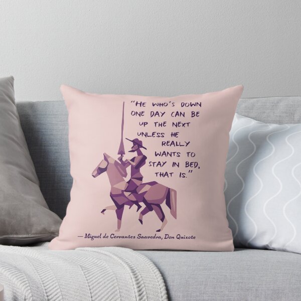 Item preview, Don Quixote Quote designed and sold by Unhinged Heather.