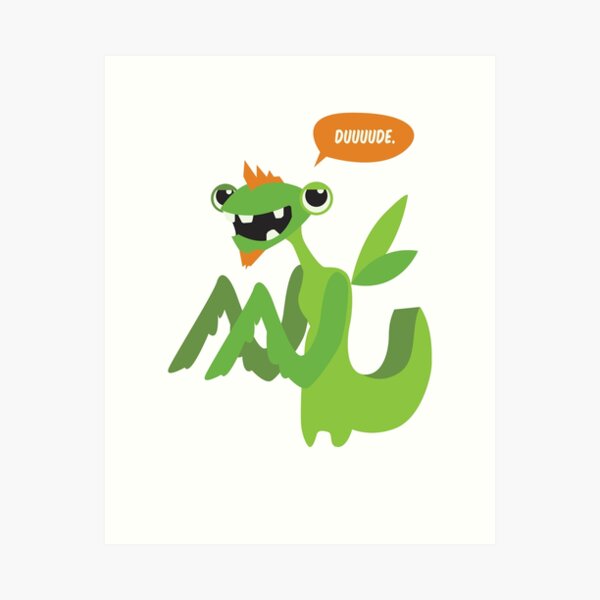 Item preview, PRAYING MANTIS KUNG FU DUDE! designed and sold by animalwave.