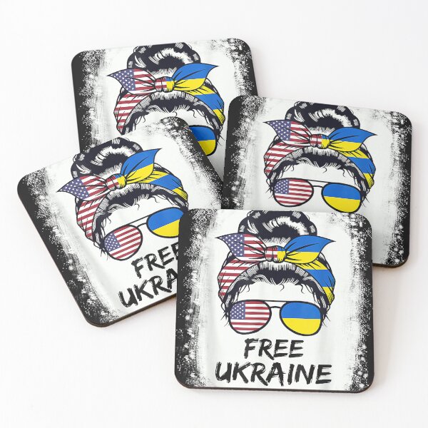 Artikelvorschau, Kostenlos Ukraine Frauen Messy Bun Ich stehe mit der Ukraine entworfen und verkauft von lizzetehann.