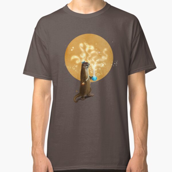 Otter Doing Science Classic T-Shirt