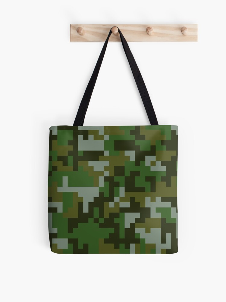 Padded Shoulder Bag - Woodland Camo