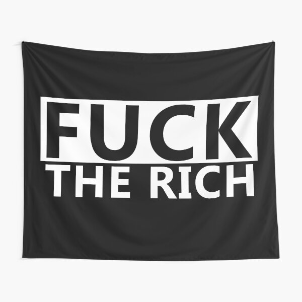Item preview, Fuck the Rich designed and sold by voltzandvoices.