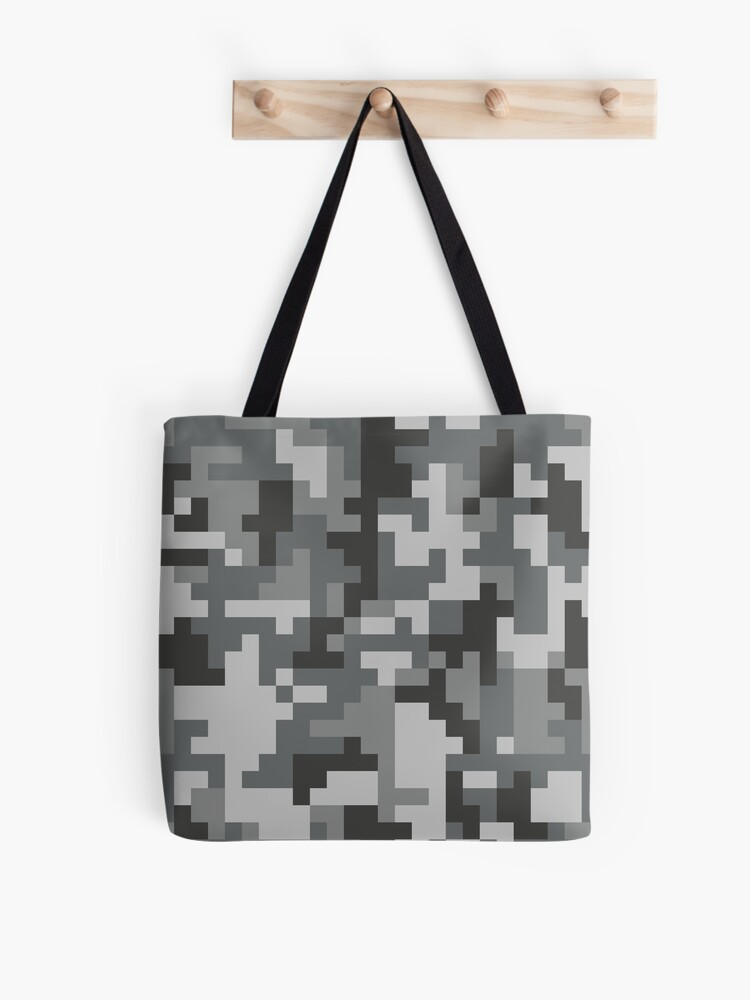 Pixel grid // blank canvas // gray checkers // png // dpi // ppi Duffle Bag  by GiGi