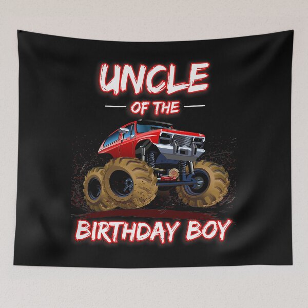 Item preview, Uncle Of The Birthday Boy Monster Truck Boys designed and sold by ericrichard059.