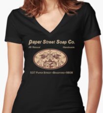 Paper Street Soap Co.T-Shirt Women's Fitted V-Neck T-Shirt